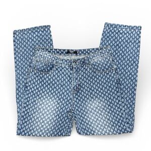 Jaded London Distressed Blue Denim Jeans